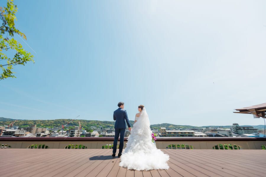 絶景が見える京都の結婚式場